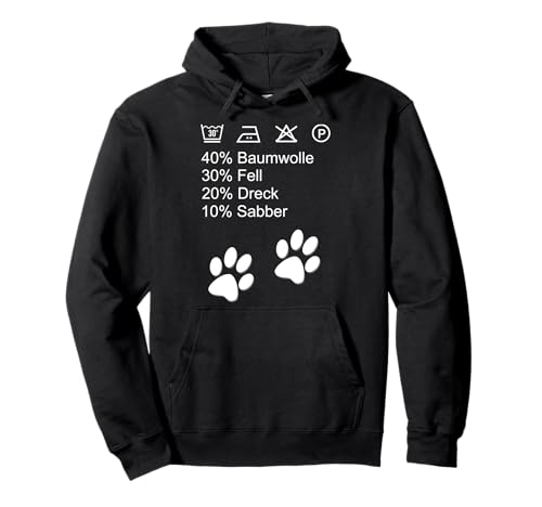 Hunde Hundemotiv Hundepfote Dog Mom Hundeliebhaber Pullover Hoodie