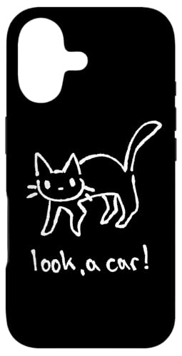 �L �q�L Tomcat Meme Look a Car �X�}�z�P�[�X iPhone 17 �p