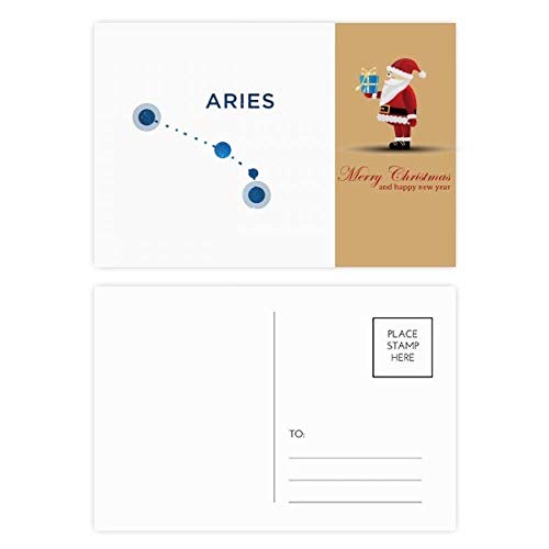 Cartes postales Bélier du Père Noël lot de 20 idées de cadeaux pour passionnés d'astrologie