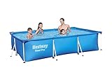 Bestway Steel Pro rechteckiger Kinderpool, mit stabilem Stahlrahmen, 300 x 201 x 66 cm - 10