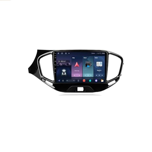 Android 13 2 DIN Pantalla Táctil Radio de 9' para Lada Vesta Cross Sport 2015-2022 Radio Coche con Navegación GPS Bluetooth Radio FM Cámara Trasera Multimedia Pantalla para Coche(A4 4+32G)