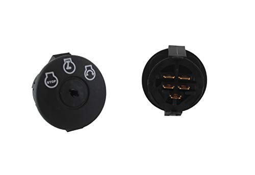 GREENSTAR - Contacteur Électrique 3 Positions 5 Broches - Adaptable pour Modèles ARIENS, CRAFTSMAN, JOHN DEERE, MTD, MURRAY, SABRE, YARDMAN - Pièce Origine 03290500,...