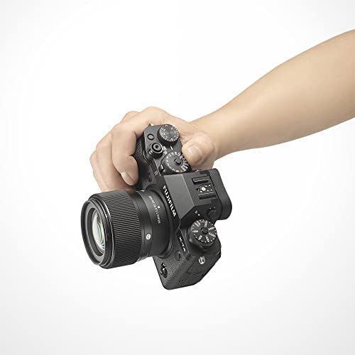 Sigma 56mm f/1.4 DC DN Contemporary Lens for FUJIFILM X Mount Mirrorless Cameras(APS-C Format) (Black)