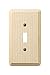 Amertac 401T 1 Toggle Ash Wood Wallplate