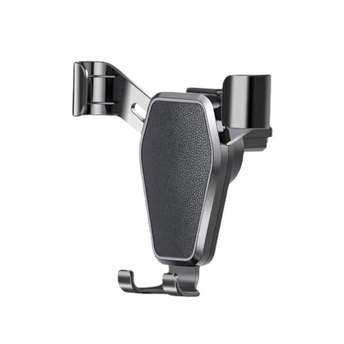 RYNVRNCOE Support De Téléphone Universel pour Voiture Fixation par Gravité sur Grille D'aération Rotation À 360 Degrés Un Placement Une Main