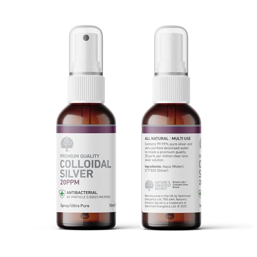 Nature's Greatest Secret Premium Quality Antibacterial 20ppm Colloidal Silver Spray 50ml - Image 6