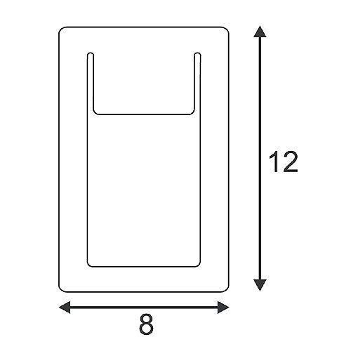 SLV Parete DOWNUNDER PUR 120 LED, Lampada a