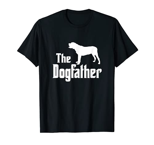 The Dogfather - funny dog gift, funny Mastiff T-Shirt, Black