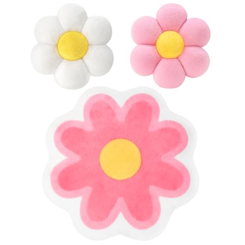 Coume 2 Pcs Daisy Flower Pillows with 4 ft Cute...
