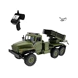 camion militaire francais 1970 Construction robuste : fabriqué à partir de matériaux robustes et de tubes de fusée en aluminium, ce modèle reflète la résistance des vrais véhicules militaires pour assurer une performance durable