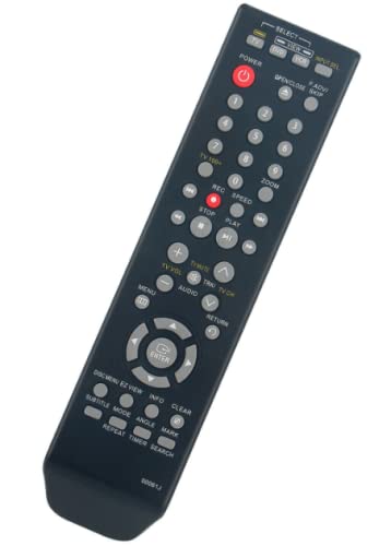 AK59-00061J 00061J Replace Remote Control Compatible with Samsung DVD VCR Combo DVD-V9800 DVD-V9700 DVD-V9800M DVD-V9800/XAA DVD-V9700/XAA