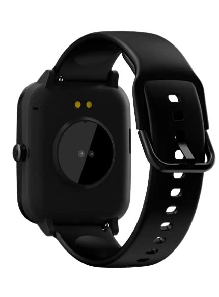 Image of TIMEX Fit 2.0 smartwatch with Bluetooth Calling, SPO2 and Blood Pressure Monitor, Metal Body, Continuous Heart Rate Monitor, Sleep Tracking and Multiple Watch Faces-Black