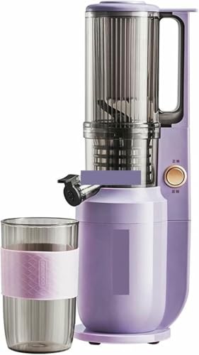 Exprimidor eléctrico Lento portátil, licuadora de Frutas y Verduras, Extractor de Prensa en frío, exprimidor de Naranjas sin Filtro