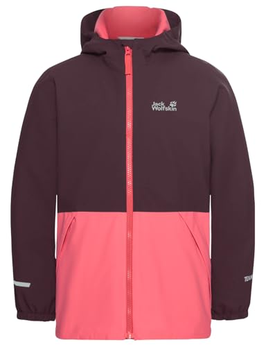 Jack Wolfskin Mädchen New Snowy Days Jkt, Amaranth, 140 EU