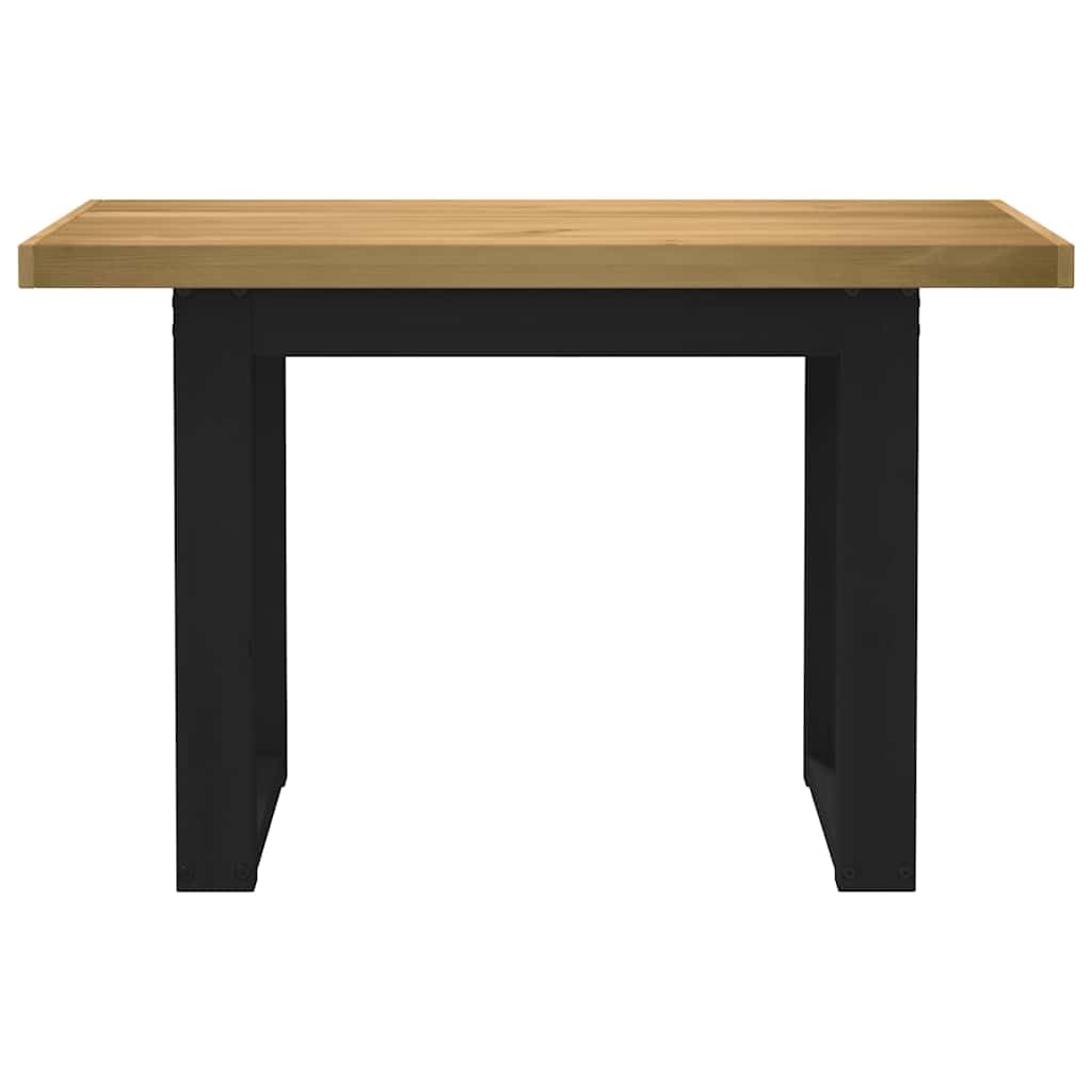 vidaXL Escritorio NOAIN Patas en U Madera Maciza Pino 120x50x75 cm, Escritorio de Escritura, Escritorio de Oficina, Escritorio de Trabajo