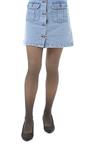 [CHIBITA] タイツ 1200デニール 裏起毛 ストッキング風タイツ 透け感 着圧タイツ M-LLサイズ (1200デニール裏起毛)