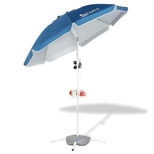 Seazul 6.5ft Portable Sun Shade Umbrella