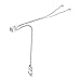 Norcold 620871 Lamp Thermal Wire Assembly