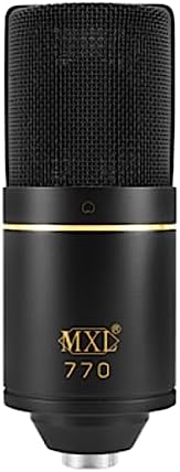 MXL Mics MXL-770 XLR Microphone (Unidirectional, Black)