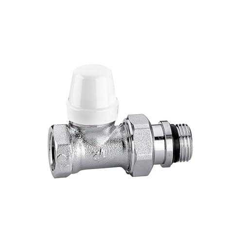 Caleffi 432402 Detentore Radiatore Dritto 1/2.Per Presa Ferro