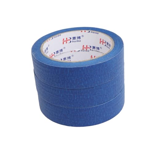 ULDIGI 3 Pcs 25mmx30m Textured Paper Tape No Lines No Razor Blades Painting Cover Tape for 3D Printer Home Decor