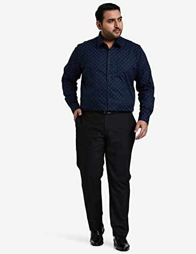 Image of Diverse Men's Cotton Printed Full Sleeve Regular Formal Shirt