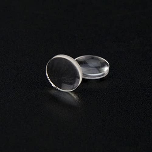 Southst 10PCS Optical Double Convex Lens Plastic LED Condenser Biconvex Lenses DIY 3D VR Projector Accessories Illumination Lentes (Diameter: 7mmF11mm)