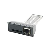 huicouldtool Laptop Expresscard to gibabit LAN Card Express Ethernet Network Card 34MM 1000m 24 in 1 Card Reader
