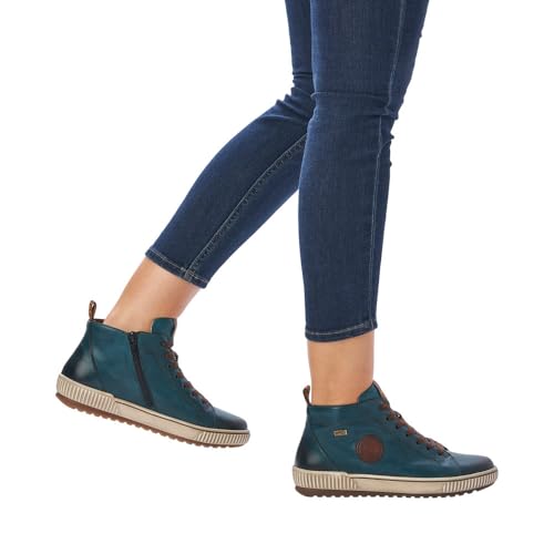 Remonte Damen D0771 Chukka Boot, Petrol, 42 EU