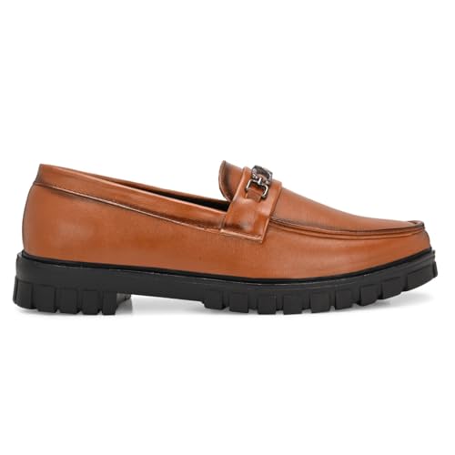 Image of KASTAVA KS 105 Ultra Comfort Breathable Cushioned Insole Slip-On | Lightweight Everyday Casual Loafers for Men