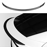ABS Spoiler for 2025 2026 Tesla Model Y Juniper Rear Spoiler Rear Trunk Spoiler Sport & Performance Type Rear Spoiler Wings Tesla Model Y Juniper Accessories (Matte Carbon Fiber)