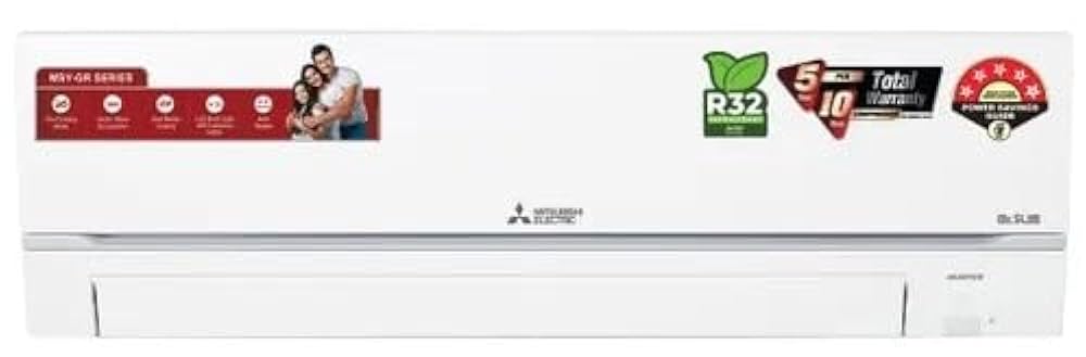 MI・TA・RI I Mitsubishi 1 Ton 5 Star Inverter Split AC White (Copper