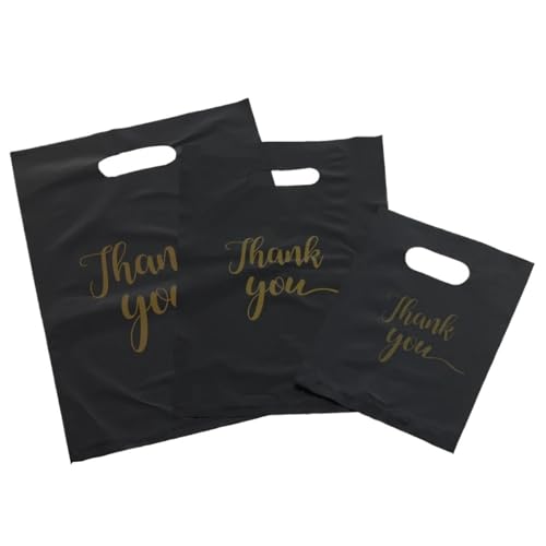 Bolsas de plástico para la compra resistentes y elegantes para embalaje de regalos 2