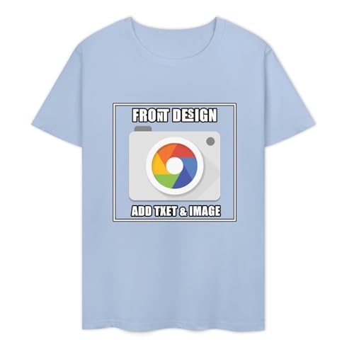 Custom T Shirts Personalized Shirts with Logo Photo Design Your Own Tee Shirt for Men Women, Picture Print Custom Shirts4