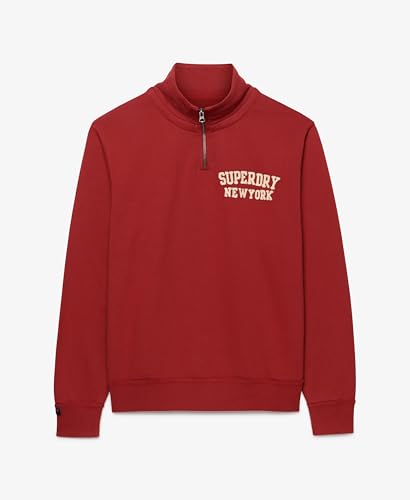 Sweatshirt à col rond zippé Superdry Vintage Athletic - vue 7