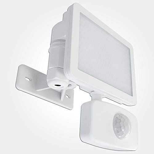Eterna FLD10PIRWH Yesss 10W LED Floodlight with PIR Lighting