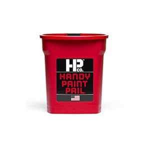 Bercom 2500-CT Handy Paint Pail, Rood, 1 Pack