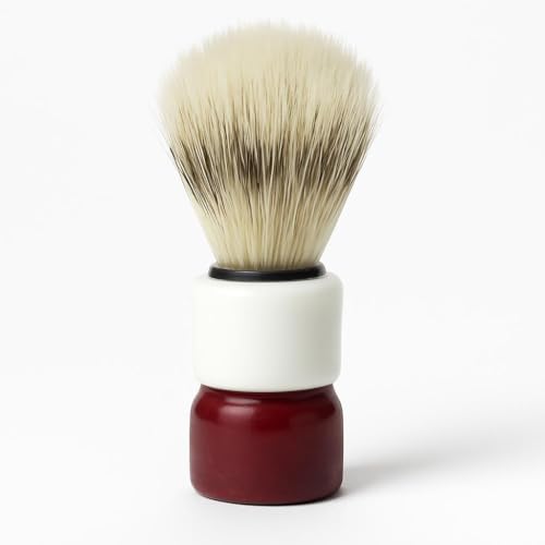 Fitto Shaving Brush - Assorted Colors Soft Bristles Shave Brush for Men Wet Shaving Foam Lathering Brush Lightweight Handle