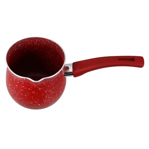 FUNOMOCYA Stainless Steel Small Stove Butter Warmer Turkish Pot Frothing for Kitchen