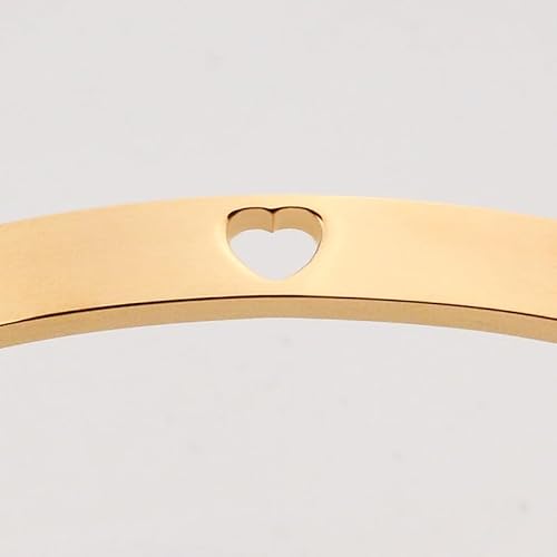 Cryinsun Baby Infant Toddler Kids Girls Heart Bangle Bracelet thumb #4