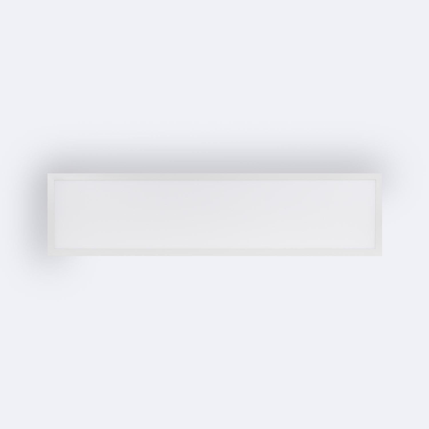 LEDKIA LIGHTING Pannello LED 120x30cm 40W 4000lm + Kit di Sospensione 3000K Individuale Bianco Caldo
