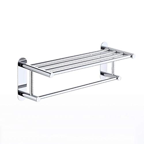 Porte-serviette sans punch en acier inoxydable pour fixer sans percer vos murs