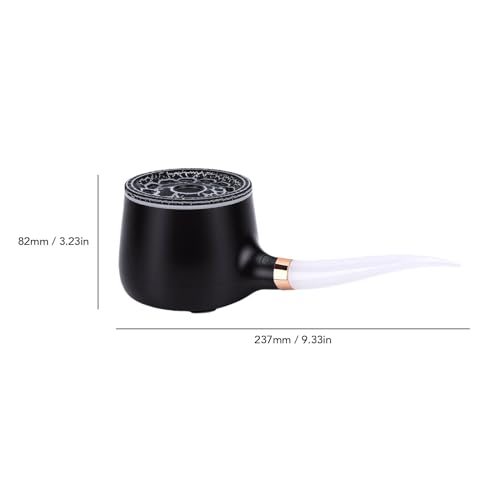 Difusor aromático eléctrico Haofy con anillos de humo y LED miniatura 3