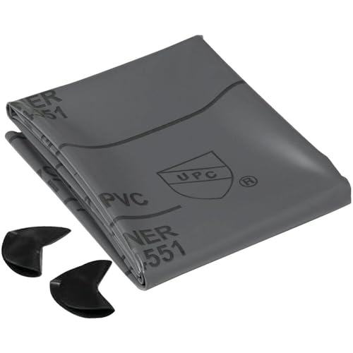 Oatey PVC Shower Pan Liner Kit Gray 5' x 6'