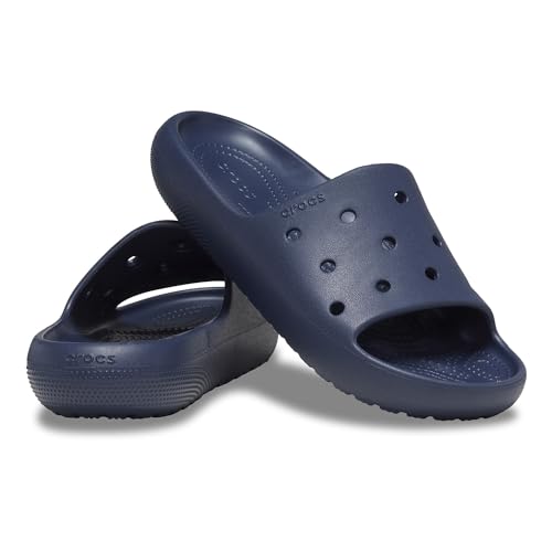 Chinelo crocs classic slide v10 navy