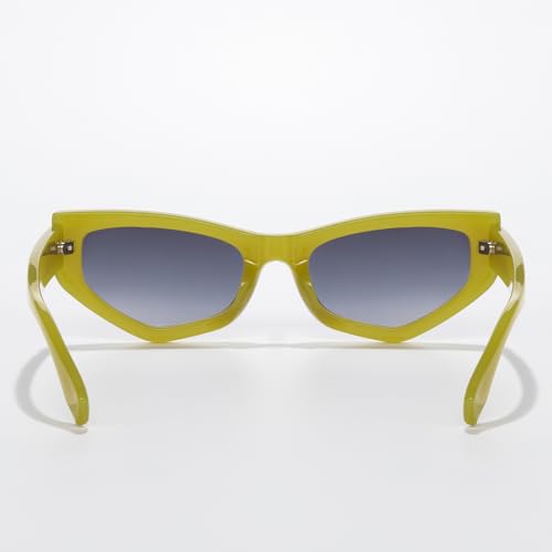 Trendy Cat Eye Sunglasses for Women Men Fashion Designer Rave Sunglasses4