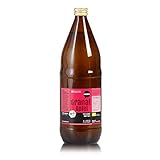 6 x 1L en botellas de vidrio en práctica caja de cartón