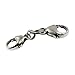 Authentic Trollbeads Sterling Silver 10103 Double Clasp, Silver