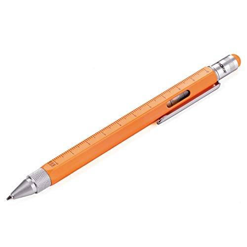 Stylo bille Troïka Construction en métal pour un traçage précis au quotidien