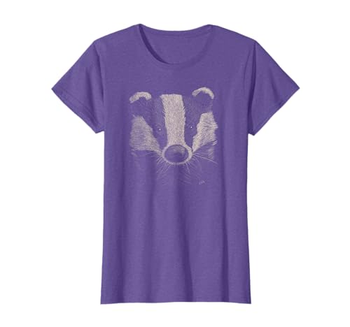 Badger Lover Gift Animals Wildlife Wild Badger T-Shirt